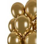 Gemar #088 Balónek 33 cm 13 SHINY zlatý – Zboží Dáma