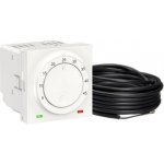 Schneider Electric Unica termostat pro podlahové vytápění bílý NU350318 – Sleviste.cz