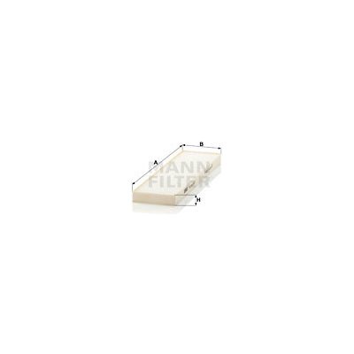 Filtr, vzduch v interiéru MANN-FILTER CU 29 002-2 – Hledejceny.cz