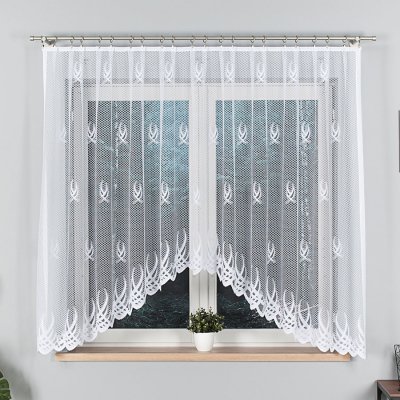 Kusová záclona Sandra Tunýlek 8 cm 120x250 – Hledejceny.cz