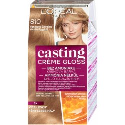 L’Oréal Casting Crème Gloss barva na vlasy 810 vaniková zmrzlina