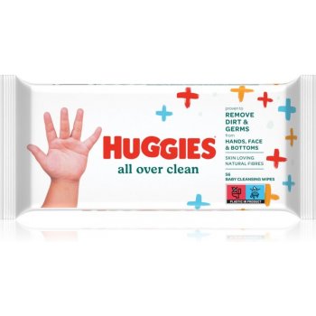 Huggies All Over Clean dětské ubrousky 56 ks