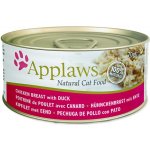Applaws Adult Chicken breast with Duck in broth 70 g – Hledejceny.cz