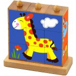 Viga nasouvací kostky Safari 9 kostek – Zboží Mobilmania