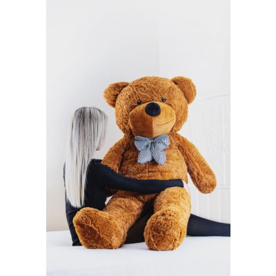 The Bears® Velký medvěd tmavě hnědý 160 cm – Zboží Mobilmania