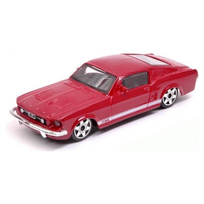 Bburago Ford Mustang GT 1967 Červený 1:43 – Hledejceny.cz