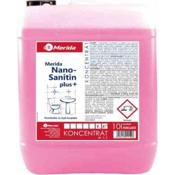 Merida Nano Sanitin Plus prostředek na koupelny 10 l