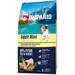 Ontario Adult Mini 7 Fish & Rice 6,5 kg – Sleviste.cz