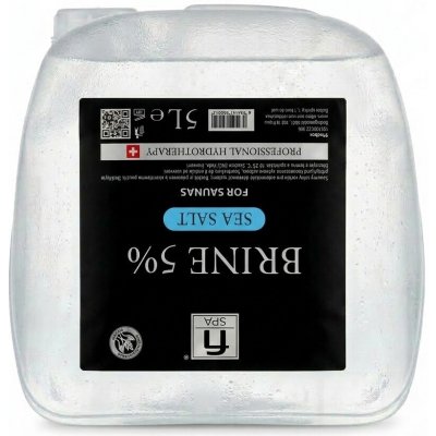 Filtrilo Solný roztok pro sauny z mořské soli 5% 5 l – Zboží Dáma