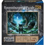 Ravensburger Únikové EXIT Vlk 759 dílků – Zboží Mobilmania