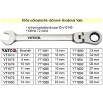 Yato klíč očkoplochý ráčnový 13 mm s kloubem YT-1679 – Zboží Dáma