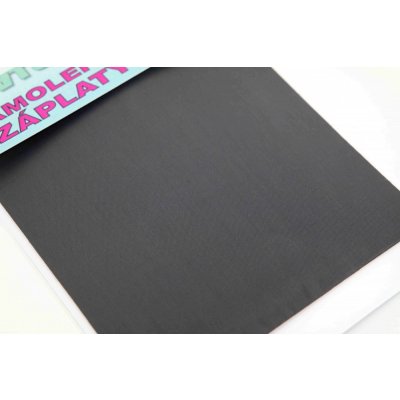 Samolepící nylonová záplata VÍCE BAREV - rozměr 20 cm x 10 cm tmavě šedá – Hledejceny.cz