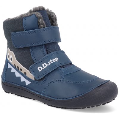 D.D.Step zimní barefoot obuv w063-52415m blue – Hledejceny.cz