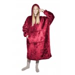 HomeLife Hoodie 88112K bordó 88 x 112cm – Zboží Dáma