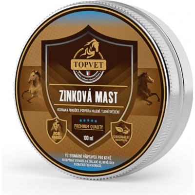 Topvet Zinková mast pro koně 100 ml – Zboží Dáma