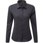Maxton Premier Workwear dámská kostkovaná košile s dlouhým rukávem – Sleviste.cz