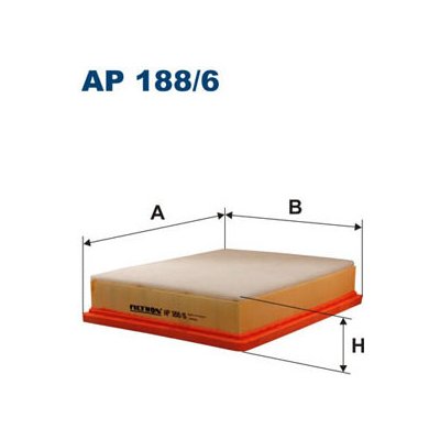 Vzduchový filtr FILTRON AP 188/6 – Hledejceny.cz