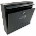 Poštovní schránka RADIM velká 360x310x90 X Antracit – Zboží Mobilmania