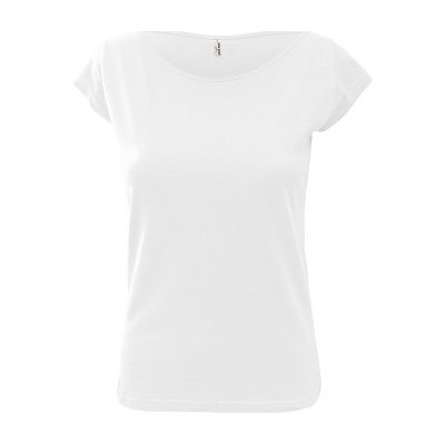 Ladies Elegance dámské triko s krátkým rukávem bílé L – Zboží Mobilmania