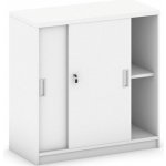 Mirelli, Skříň zasouvací 800 x 400 x 800 mm, bílá – Sleviste.cz