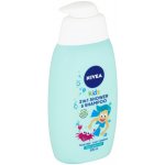 Nivea Dětský sprchový gel a šampon 2 v 1 s jablečnou vůní 2 in Shower & Shampoo 500 ml – Hledejceny.cz