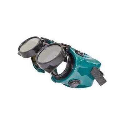 Ochranné svářečské brýle - odklápěcí kruhové zorníky, tmavost skla DIN10 OB159 – Hledejceny.cz