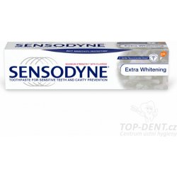 Sensodyne Extra Whitening Toothpaste Zubní pasta s bělicím účinkem 100 ml