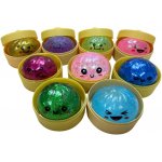 Kawaii Antistresový mačkací knedlíček Squishy Dumpling SLIME třpytkami 5 8cm – Hledejceny.cz