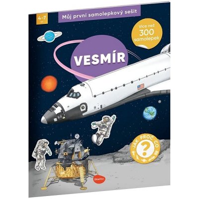 Ella&Max Můj první samolepkový sešit vesmír – Sleviste.cz