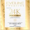 Přípravek na vrásky a stárnoucí pleť Eveline Cosmetics 24K Snail & Caviar denní protivráskový krém se šnečím extraktem 50 ml