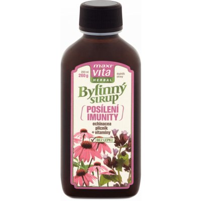 MaxiVita Herbal Bylinný elixír Posílení imunity 260 g 200 ml – Zbozi.Blesk.cz