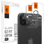 Spigen Glass tR EZ Fit Optik Pro 2 Pack, crystal clear - iPhone 15 Pro/15 Pro Max AGL06914 – Zboží Mobilmania