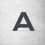 Domovní číslo - KLASICKÉ - PÍSMENO A 12 cm – Zboží Mobilmania