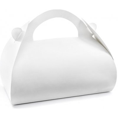 Svatba-eshop Krabičky na svatební výslužku malá oblá 10 ks – Sleviste.cz