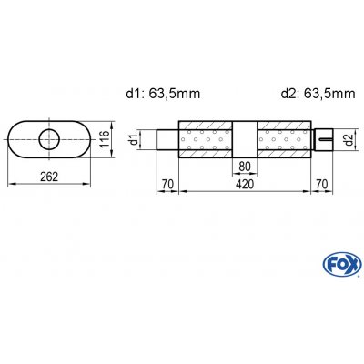 FOX UNI-K65042063s – Hledejceny.cz