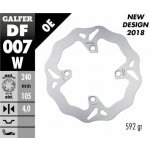 GALFER brzdový kotouč zadní HONDA XL 600/650/700V TRANSALP 91-07; CB 500 97-05; CB750 92-02; CB 900 HORNET 02-07; BUELL 93-10 (WAVE FIXED) (240X105,5X4mm) – Zbozi.Blesk.cz