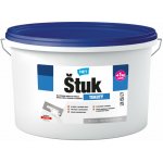 HET Štuk TEKUTÝ bílá štuková hmota pro finální úpravu stěn v interiéru a exteriéru 14 kg + 1 kg Bílá – Hledejceny.cz