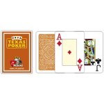 Modiano Texas Poker Size 4 Jumbo Index Profi plastové hnědá – Hledejceny.cz