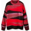 Dámský svetr a pulovr Desigual Dante rojo