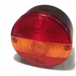 Zadní světlo 3-dílné kulaté s osv. SPZ – Hledejceny.cz