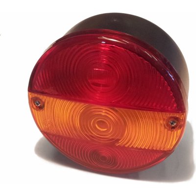 Zadní světlo 3-dílné kulaté s osv. SPZ – Hledejceny.cz