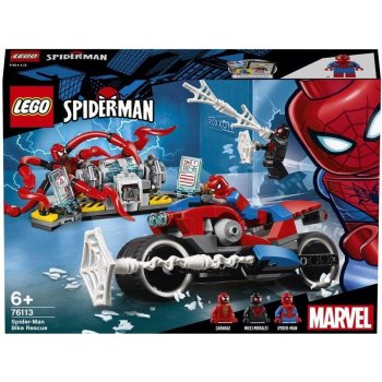 LEGO® Super Heroes 76113 Spiderman a záchrana na motorce