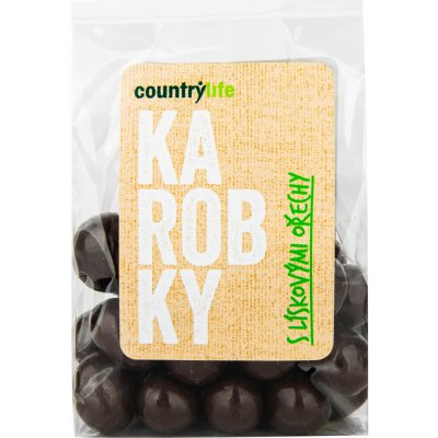 Country Life Karobky s lískovými jádry 100 g – Hledejceny.cz