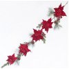 Vánoční dekorace Eurolamp vánoční dekorace girlanda s vánočními hvězdami průměr 175 cm 1 ks