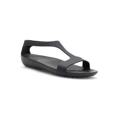 Crocs Sandály SERENA SANDAL 205469-060 Černá – Zboží Dáma