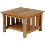 Barlow Tyrie Teakový nízký stolek Mission, Barlow Tyrie, čtvercový 59x59x39 cm – Hledejceny.cz