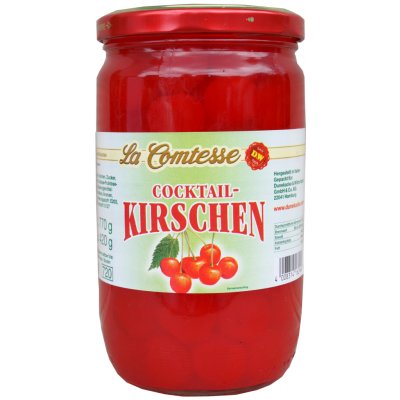 La Comtesse Třešně koktejlové červené bez stopky 770/420 g – Sleviste.cz