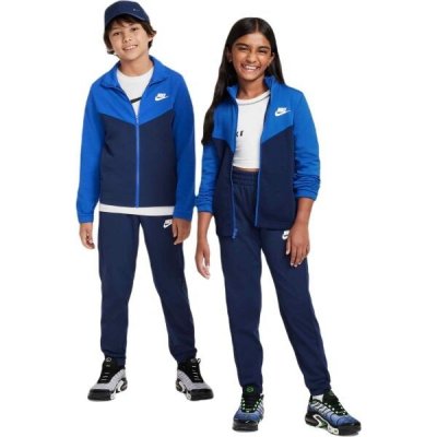 Nike SPORTSWEAR dětská tepláková souprava tmavě modrá – Sleviste.cz