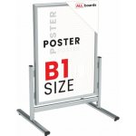 Allboards OWZ_STAND_01 A1 černý rám – Sleviste.cz