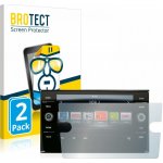 Ochranné fólie 2x BROTECT HD-Clear Screen Protector for Volkswagen Golf 7 2018 Composition Media 8" | Zboží Auto